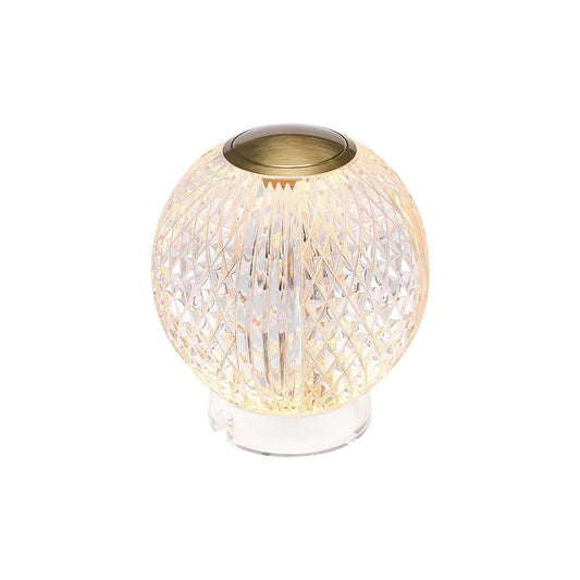 Alora Lighting Marni LED Table Lamp Natural Brass