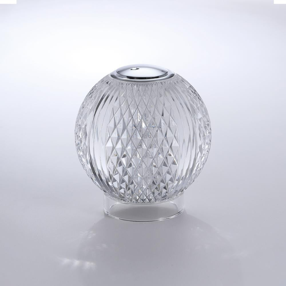 Alora Lighting Marni 3-in Polished Nickel LED Table Lamp
