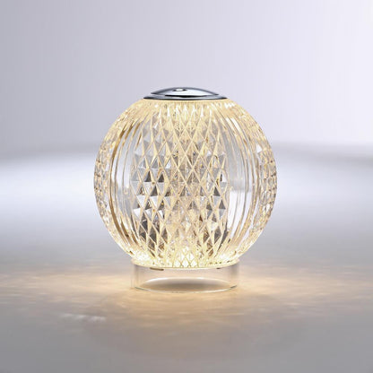 Alora Lighting Marni 3-in Polished Nickel LED Table Lamp