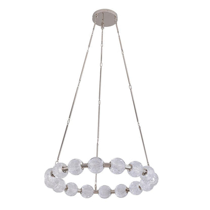 Alora Lighting Marni 32-in Polished Nickel LED Chandelier