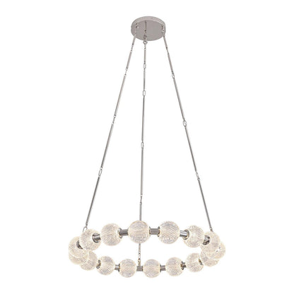 Alora Lighting Marni 32-in Polished Nickel LED Chandelier