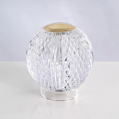 Alora Lighting Marni 4-in Natural Brass LED Table Lamp