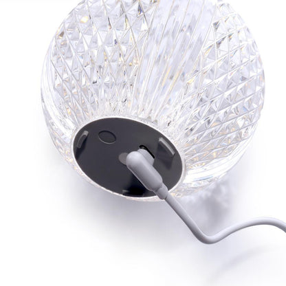 Alora Lighting Marni 4-in Natural Brass LED Table Lamp