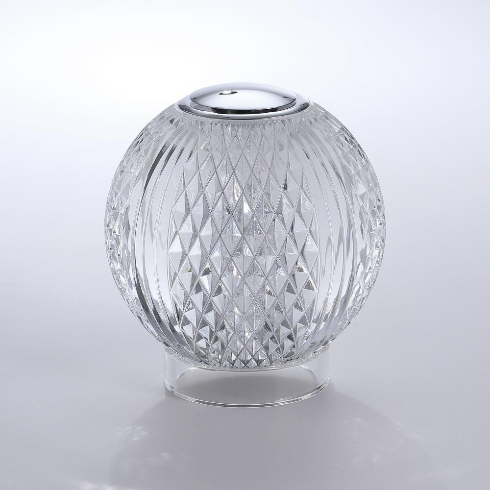 Alora Lighting Marni 4-in Polished Nickel LED Table Lamp