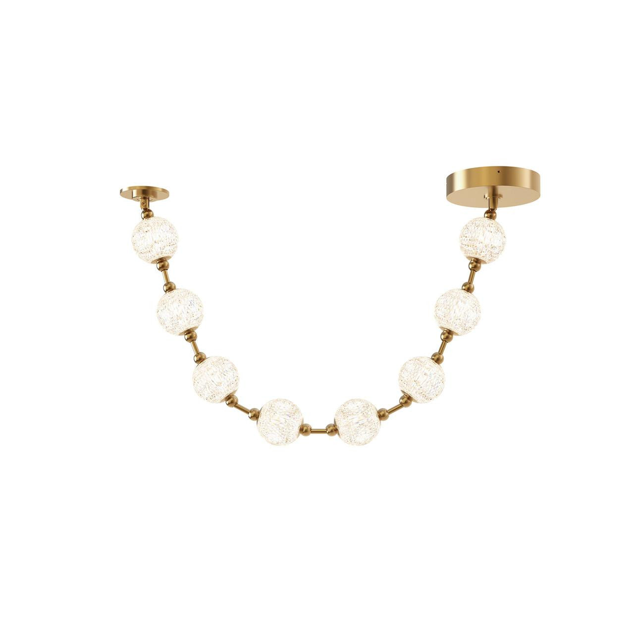 Alora Lighting Marni 8 Head LED Pendant Polished Nickel