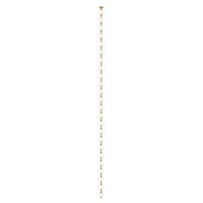 Alora Lighting Marni 24 Head LED Pendant Natural Brass