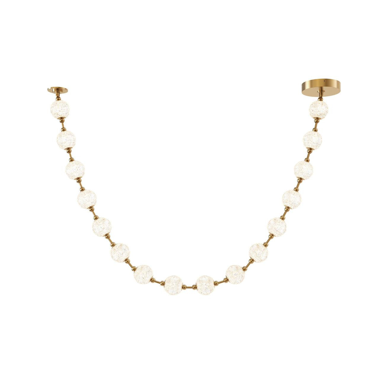 Alora Lighting Marni 16 Head LED Pendant Polished Nickel