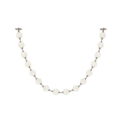 Alora Lighting Marni Pendant, 2-Light, LED, Polished Nickel, White Linen Shade, 114.88"L