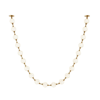 Alora Lighting Marni 20 Head LED Pendant Natural Brass Remote Driver