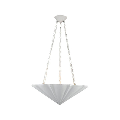 Alora Lighting Martine 3 Light Chandelier Antique White