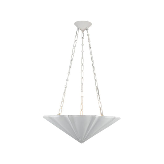 Alora Lighting Martine 3 Light Chandelier Antique White