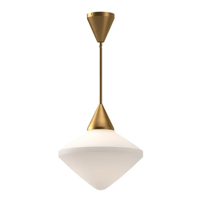 Alora Lighting Nora 14-in Pendant Aged Gold