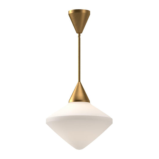 Alora Lighting Nora 14-in Pendant Aged Gold