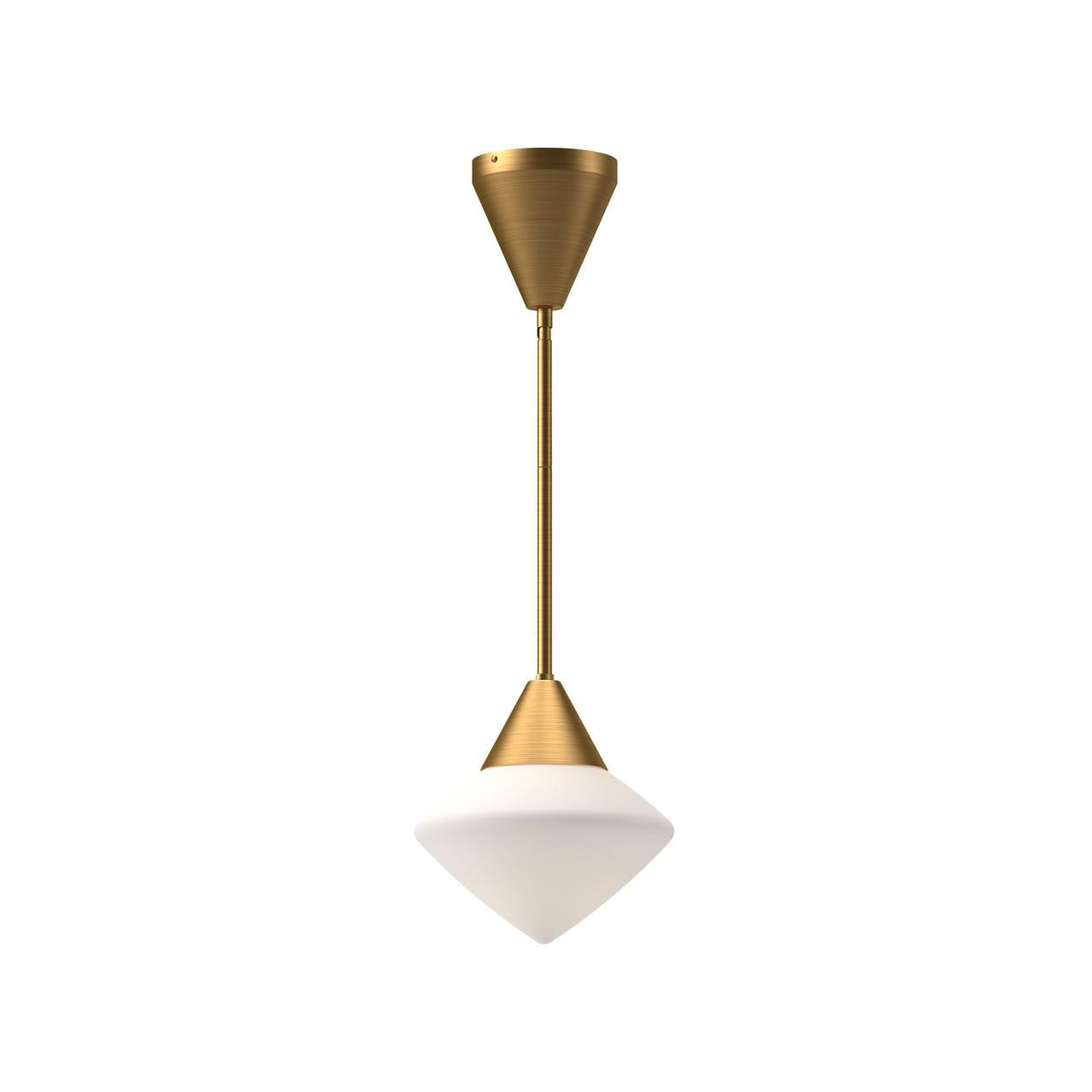 Alora Lighting Nora 8-in Pendant Aged Gold