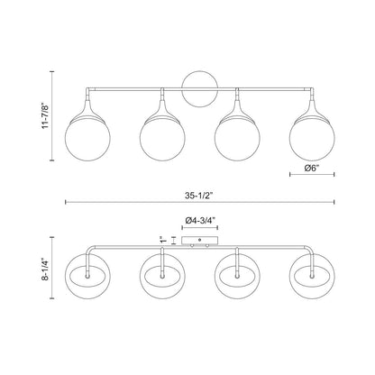 Bathroom Fixtures-Alora Lighting-VL505136