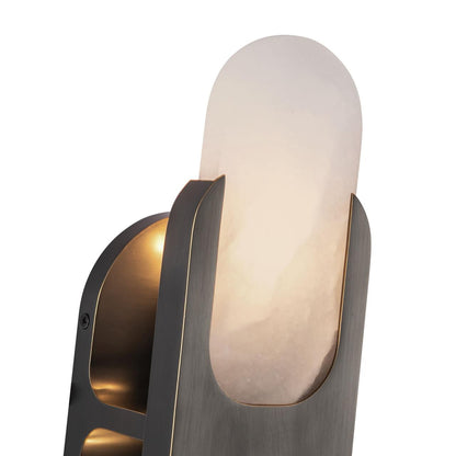 Alora Lighting Odin 14-in Urban Bronze/Alabaster Socket Wall Vanity