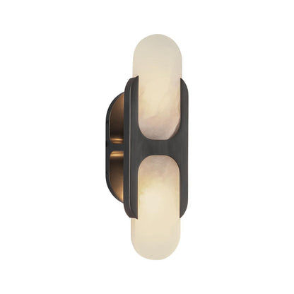 Alora Lighting Odin 14-in Wall Vanity Light Vintage Brass