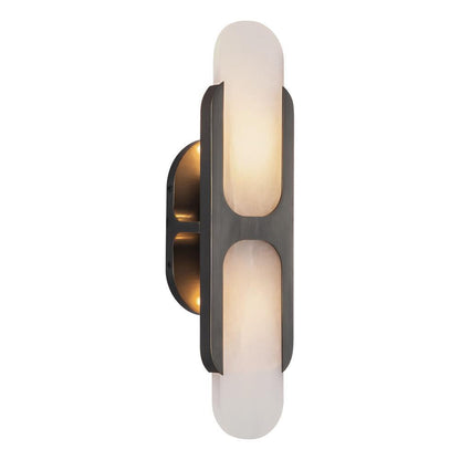 Alora Lighting Odin 17-in Wall Vanity Light Vintage Brass