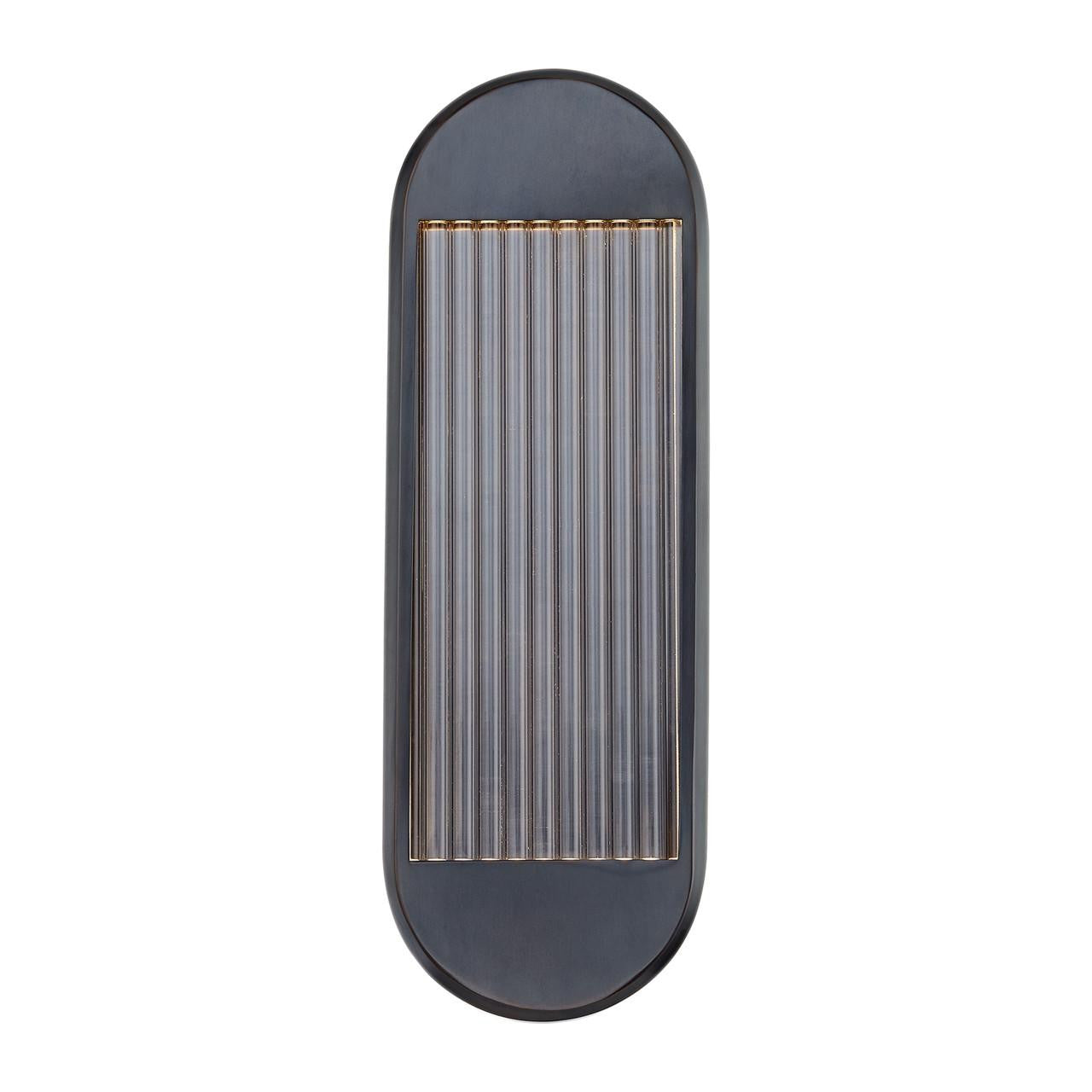 Alora Lighting Palais 16-in LED Wall/Vanity Light Vintage Brass