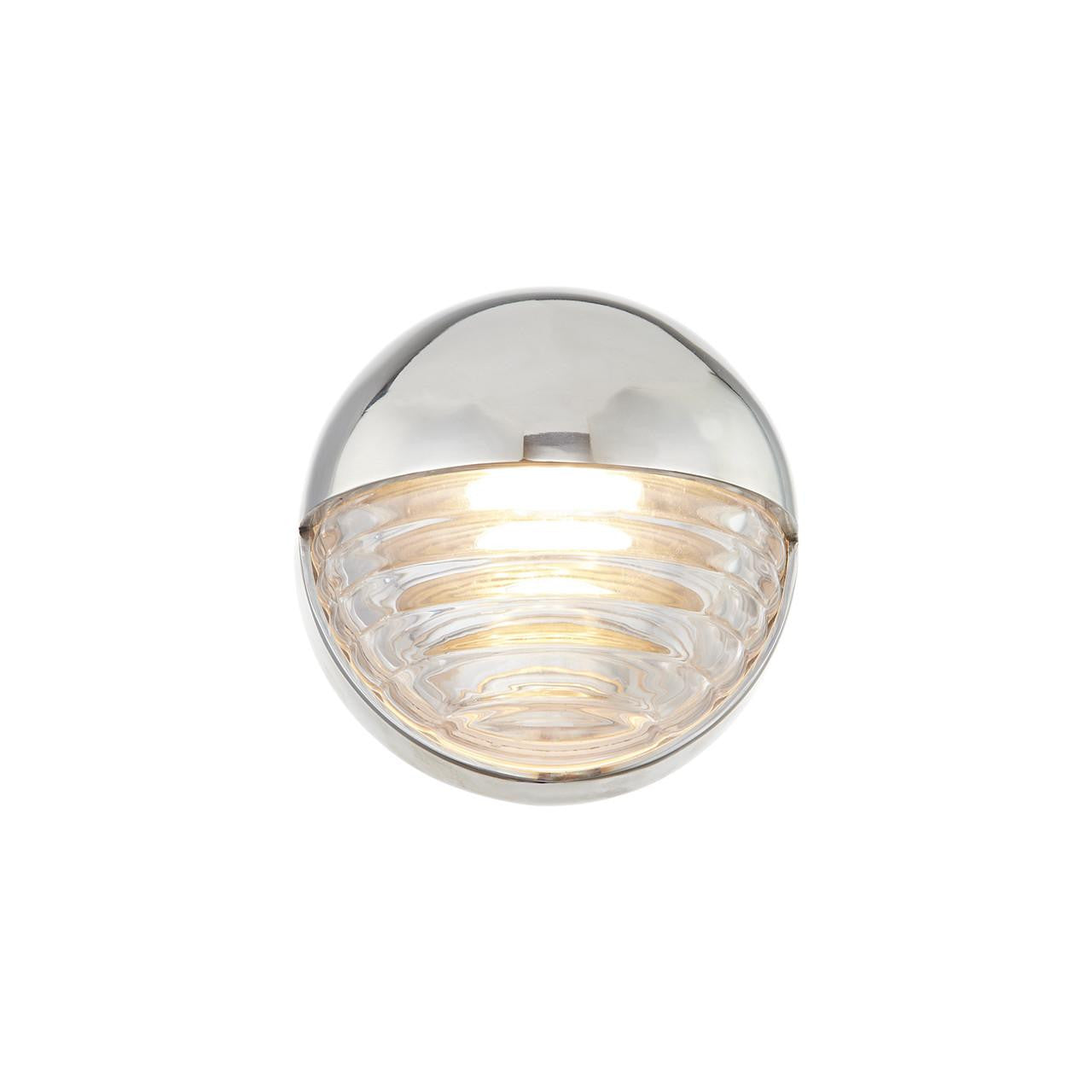 Alora Lighting Palais 6-in LED Wall/Vanity Light Polished Nickel