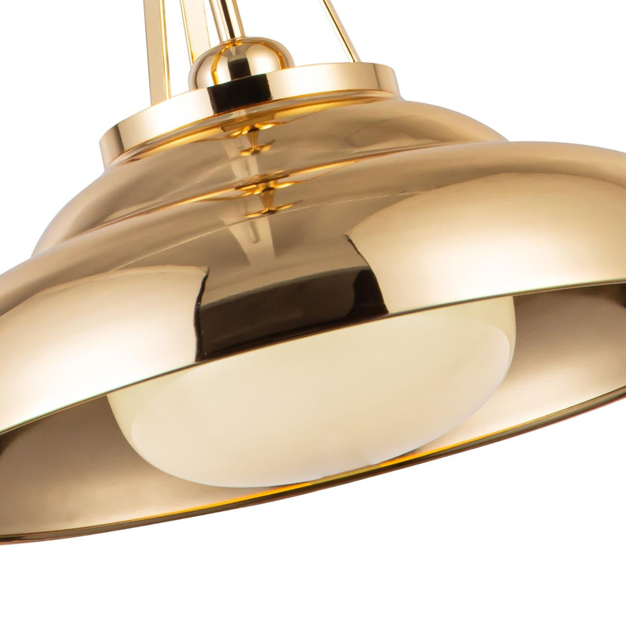 Alora Lighting Palmetto 14-in Pendant Polished Nickel