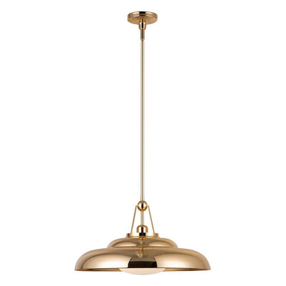 Alora Lighting Palmetto 20-in Pendant Polished Brass