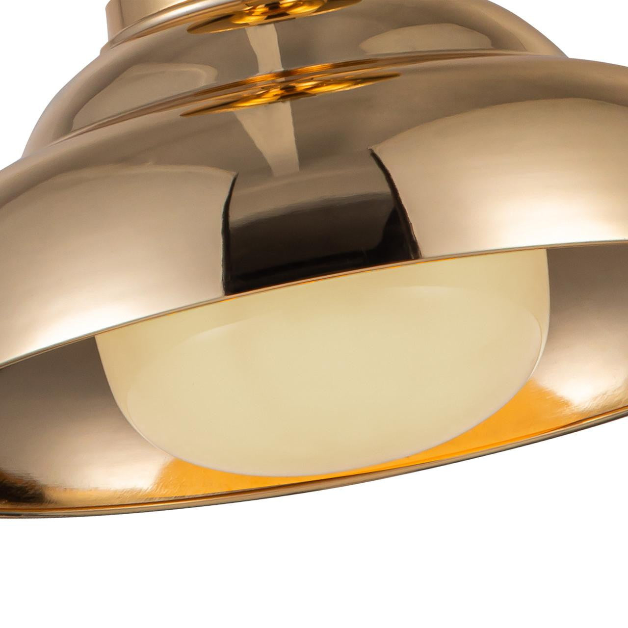 Alora Lighting Palmetto Semi Flush Mount Polished Nickel