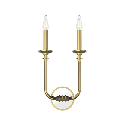 Alora Lighting Peabody Wall/Vanity Vintage Brass