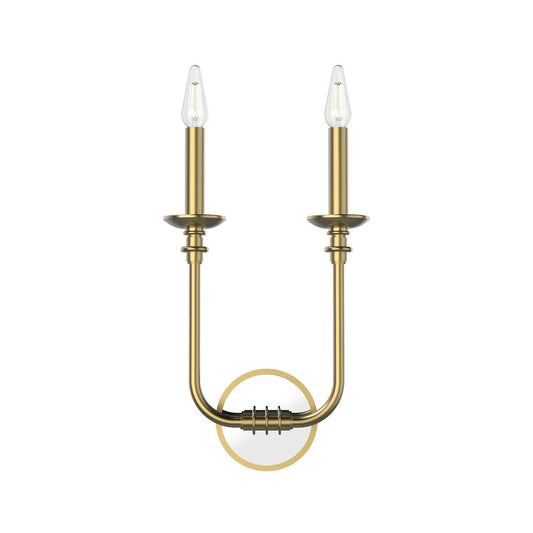 Alora Lighting Peabody Wall/Vanity Vintage Brass