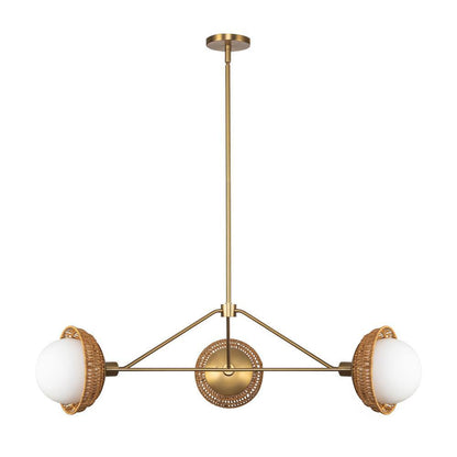 Alora Lighting Perth 3 Light Chandelier Matte Black