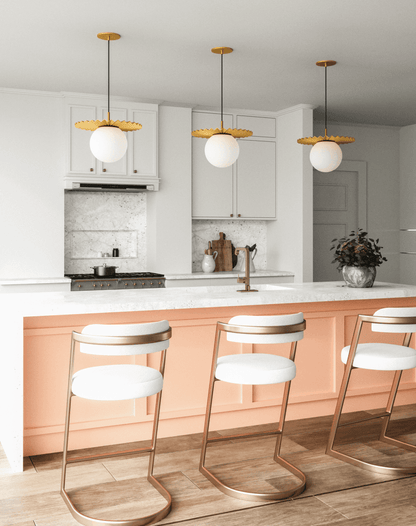 Alora Lighting Plume 14-in Pendant Matte Black