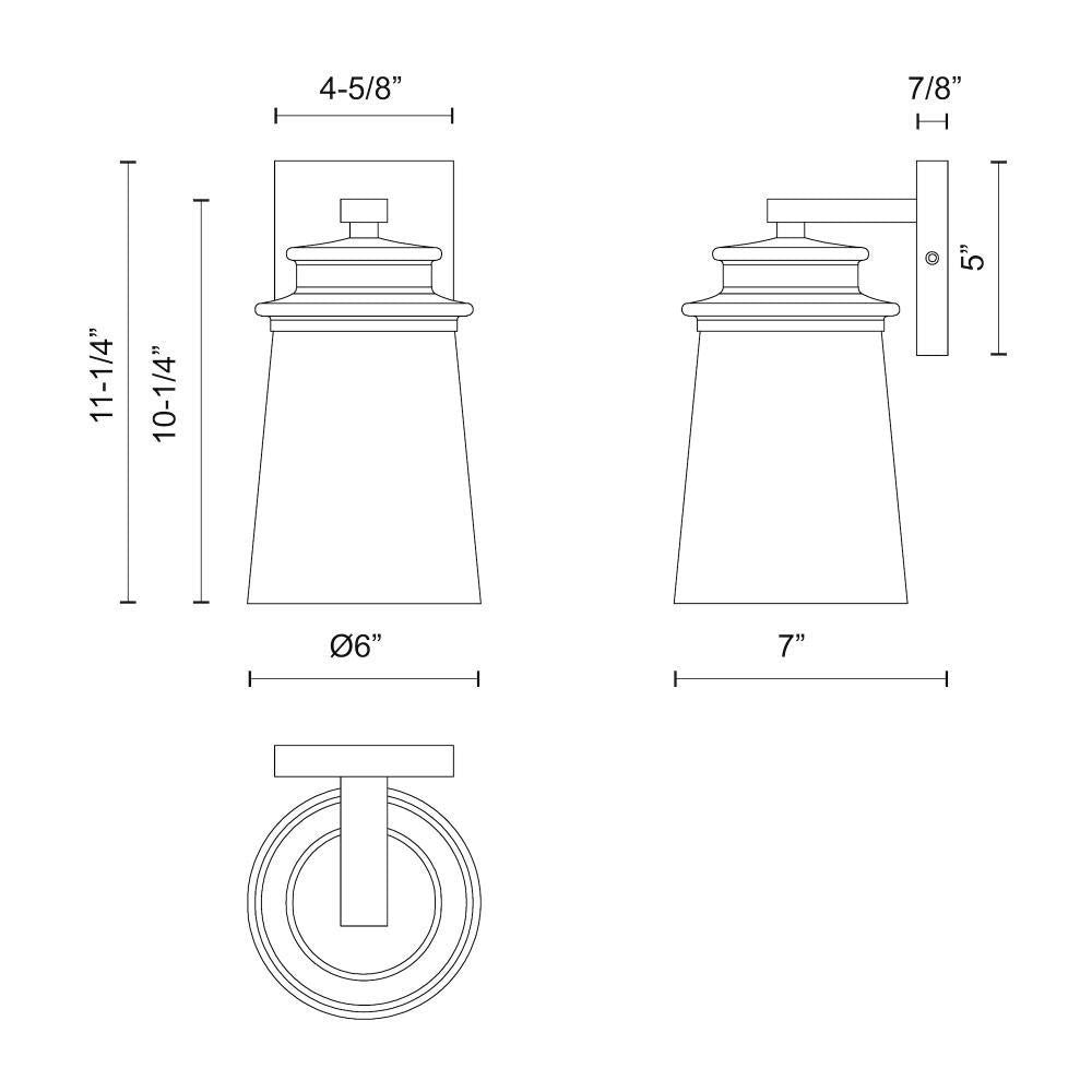 Alora Lighting Quincy Exterior Wall Sconce
