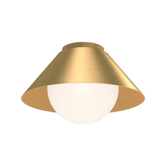 Alora Lighting Remy Flush Mount Brushed Gold