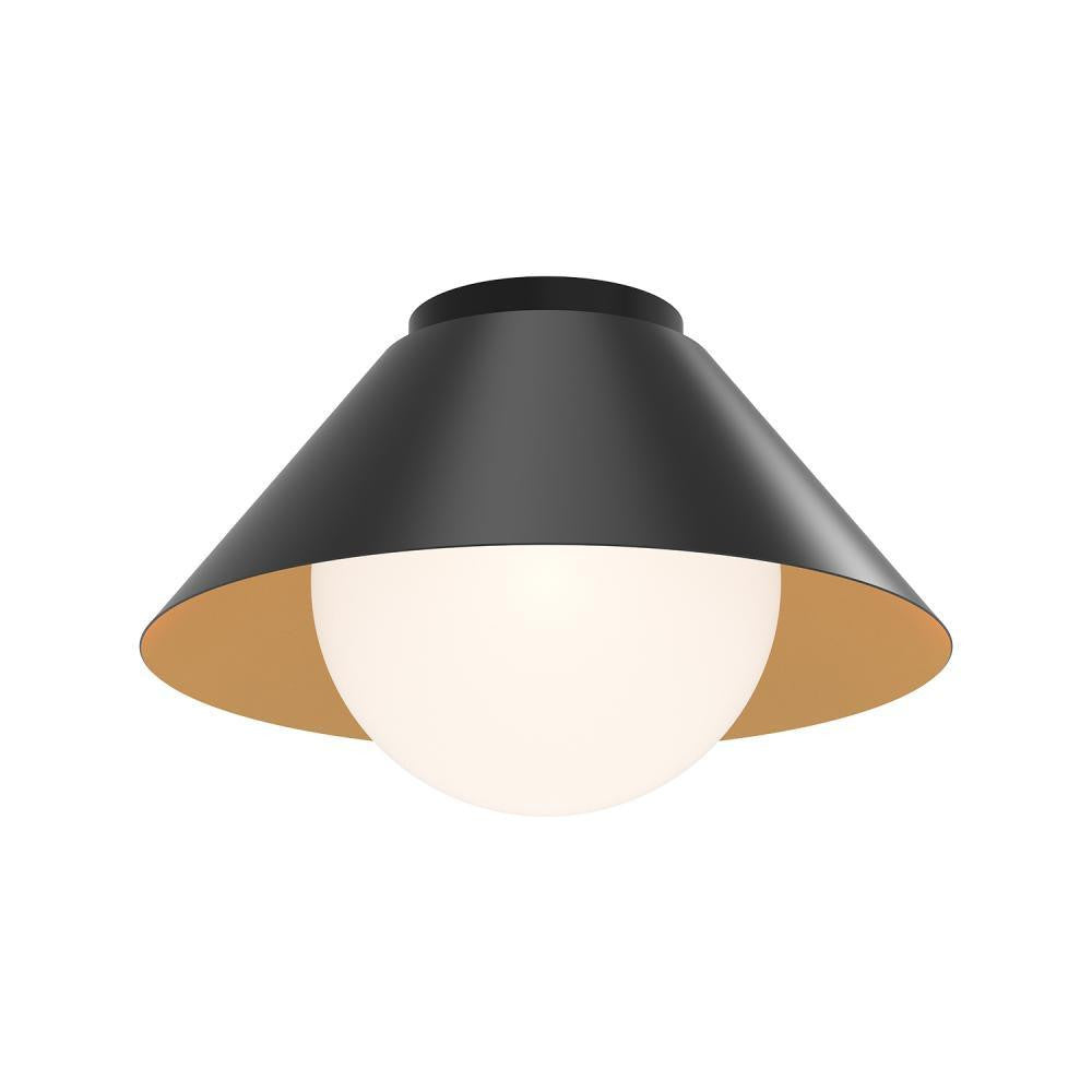 Alora Lighting Remy Flush Mount Matte Black