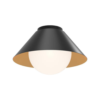 Alora Lighting Remy Flush Mount Matte Black