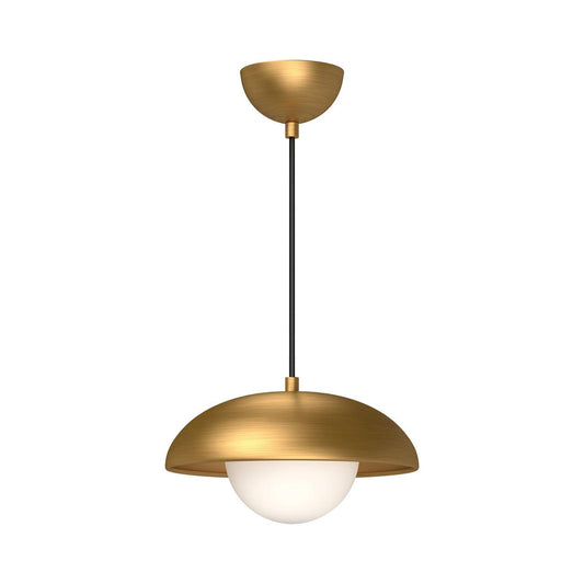 Alora Lighting Rubio 11-in Pendant Aged Gold