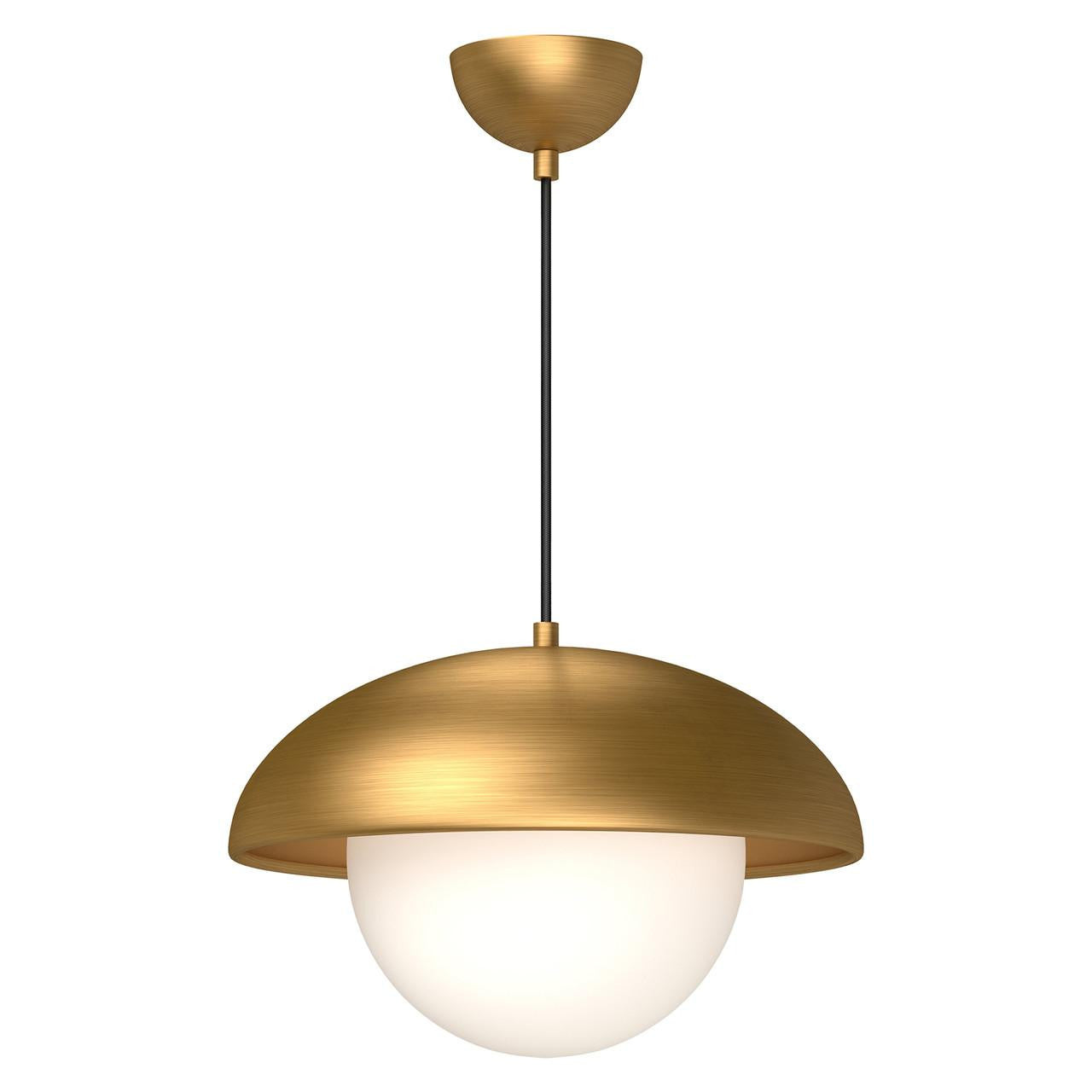 Alora Lighting Rubio 16-in Pendant Aged Gold