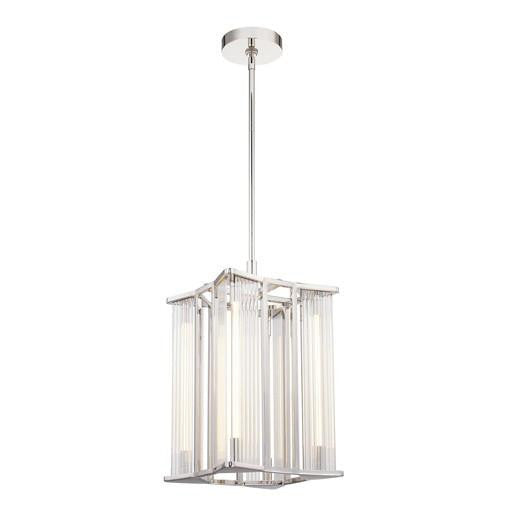 Alora Lighting Sabre LED Pendant Polished Nickel