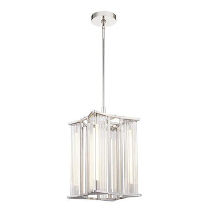 Alora Lighting Sabre LED Pendant Polished Nickel