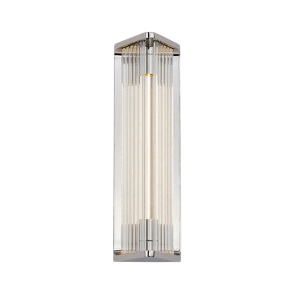 Alora Lighting Sabre 12-in LED Wall/Vanity Light Polished Nickel