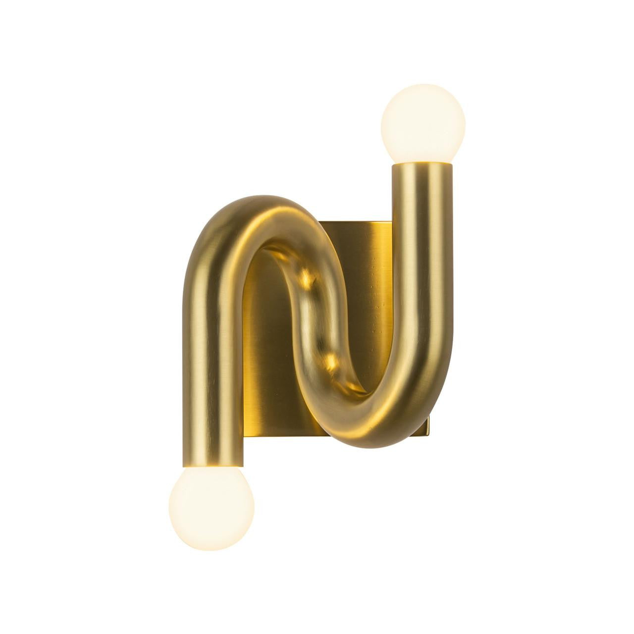 Alora Lighting Sadie Wall Vanity Light Brushed Gold