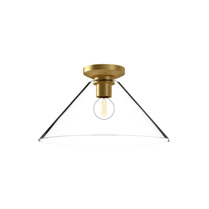 Alora Lighting Salem Flush Mount Brushed Gold