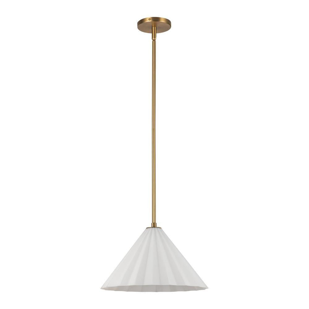 Alora Lighting Serena 14-in Pendant Aged Gold