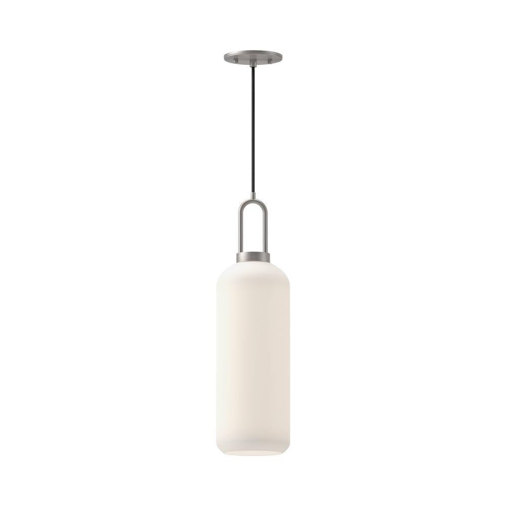 Alora Lighting Soji 6-in 1 Light Pendant Aged Gold, Clear Glass