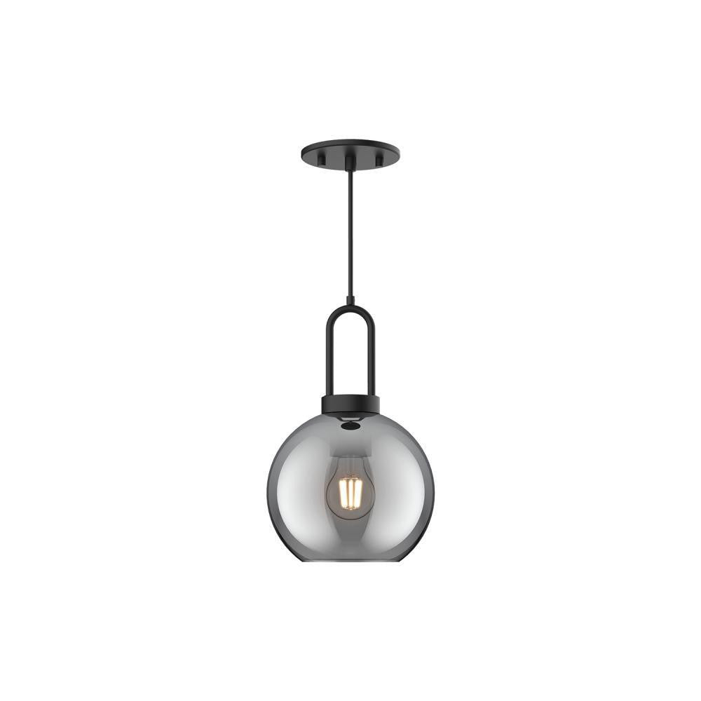 Alora Lighting Soji 8-in 1 Light Pendant Aged Gold, Clear Glass
