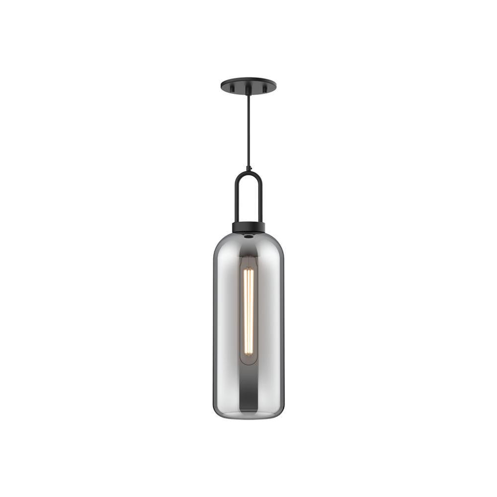 Alora Lighting Soji 6-in 1 Light Pendant Aged Gold, Opal Matte Glass
