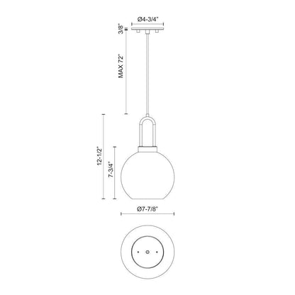 Alora Lighting Soji Pendant