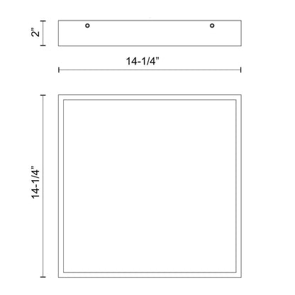 Flush Mounts-Alora Lighting-FM553014