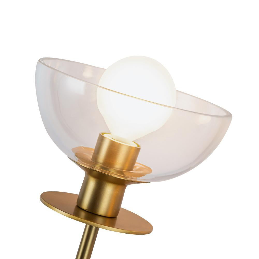 Alora Lighting Sylvia 12-in Wall Vanity Light Matte Black