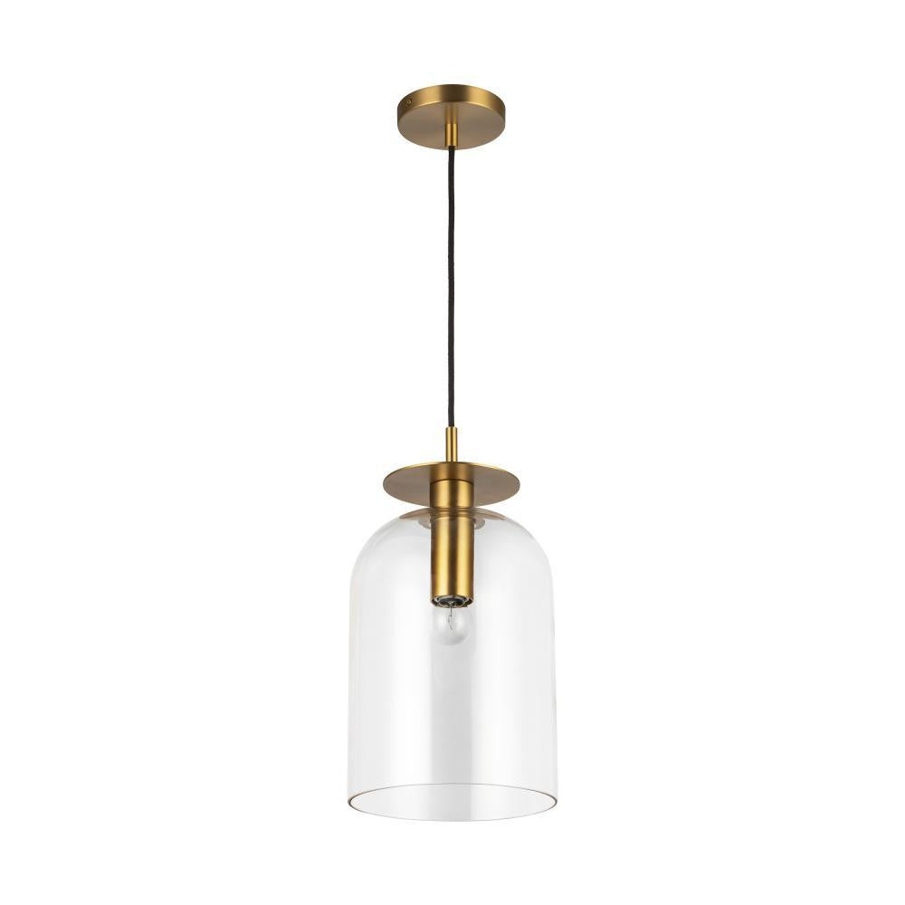 Alora Lighting Sylvia 1 Light Pendant Brushed Gold